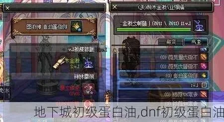 DNF初级蛋白油获取攻略详解