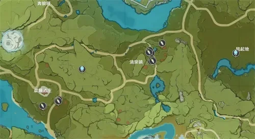 原神白萝卜分布　原神白萝卜分布图