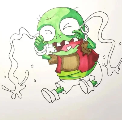 快速绘制僵尸形象教程：工具准备及绘制步骤