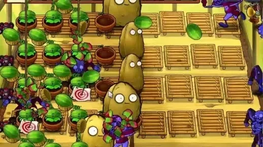 植物大战僵尸β版第七关攻略：智慧树升级，杨桃击败僵王通关秘籍