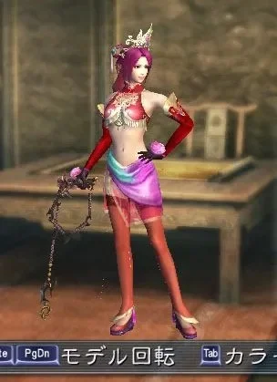 真三国无双5貂蝉衣服-貂蝉服饰美探秘